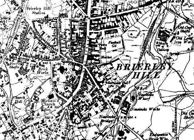 Map of Brierley Hill
